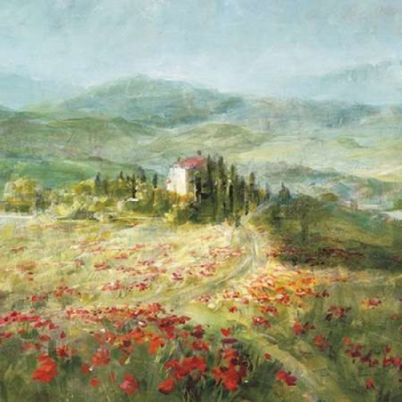 Summer in Provence Poster Print by Danhui Nai - Item # VARPDX17804